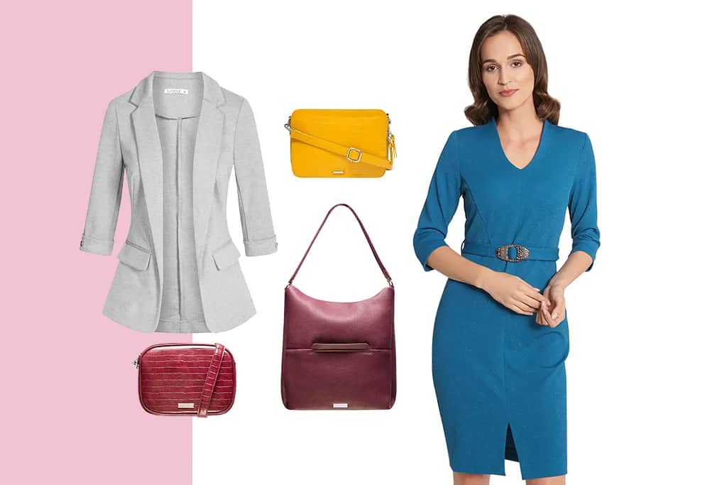 Jakie buty i torebka do chabrowej sukienki, by wyglądać olśniewająco?