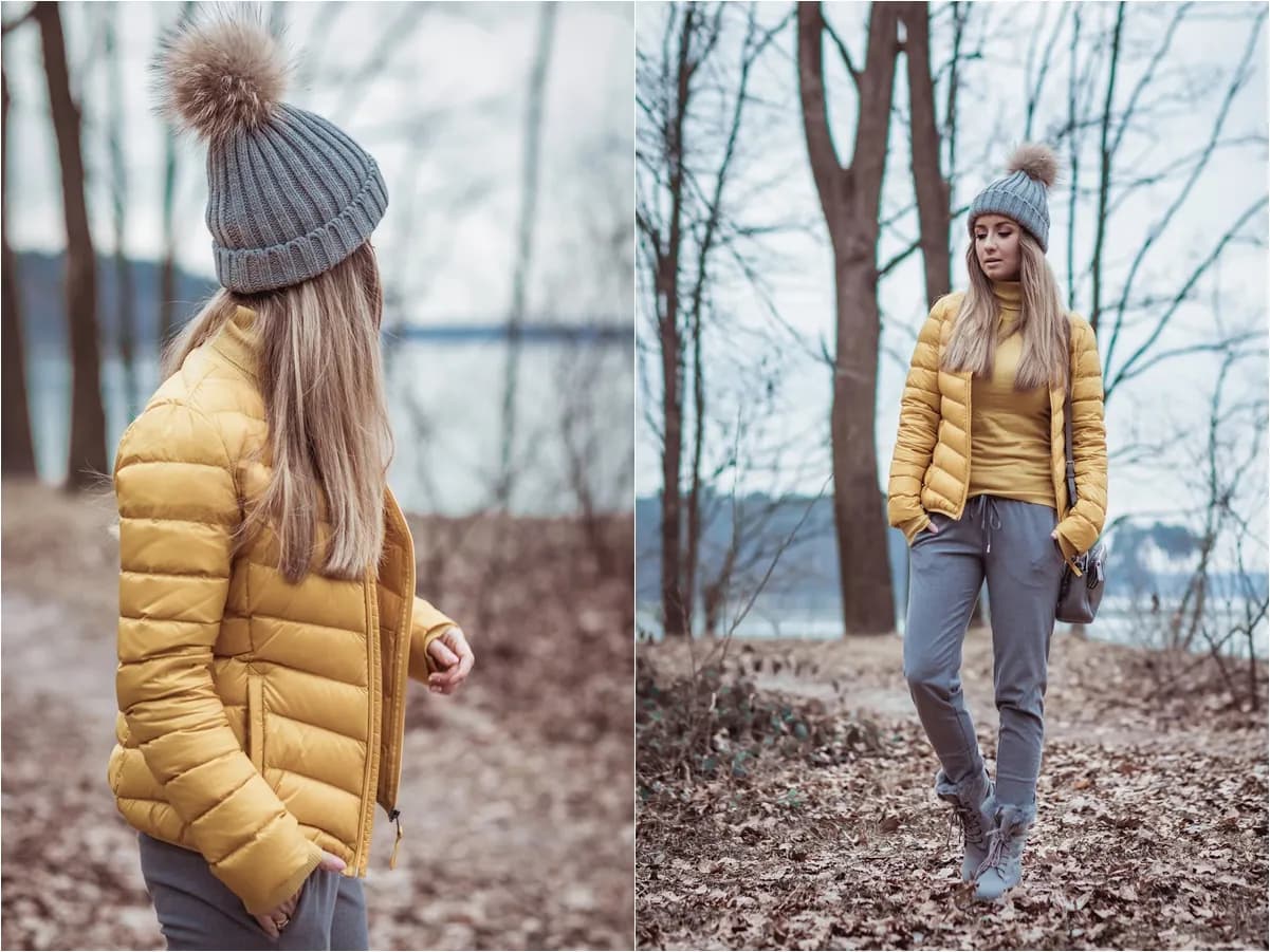 Jaką czapkę wybrać do miodowej kurtki, aby wyglądać stylowo?